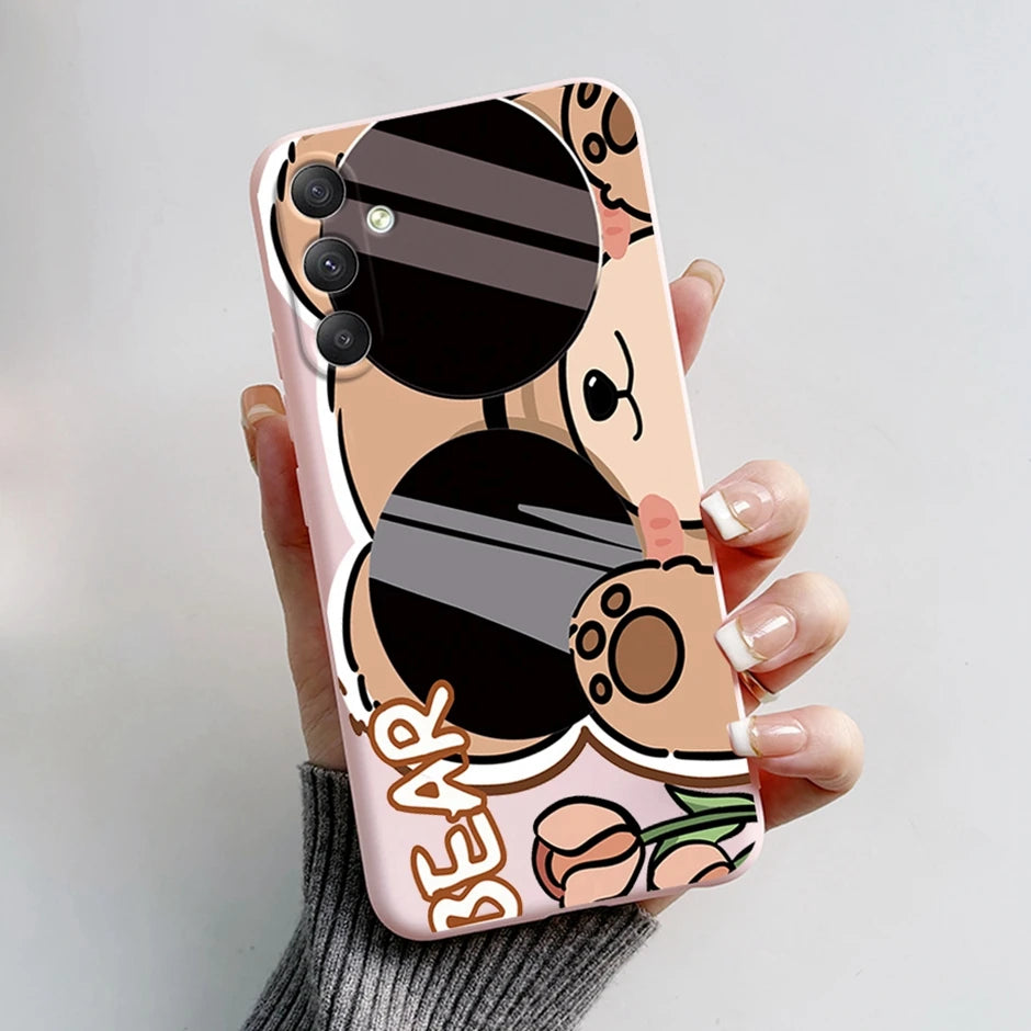 Mobilie Phone Case For Samsung Galaxy Note10 Cute Cartoon Soft Silicone Back Cover For Samsung Galaxy Note 10 Phone Case Bumpers