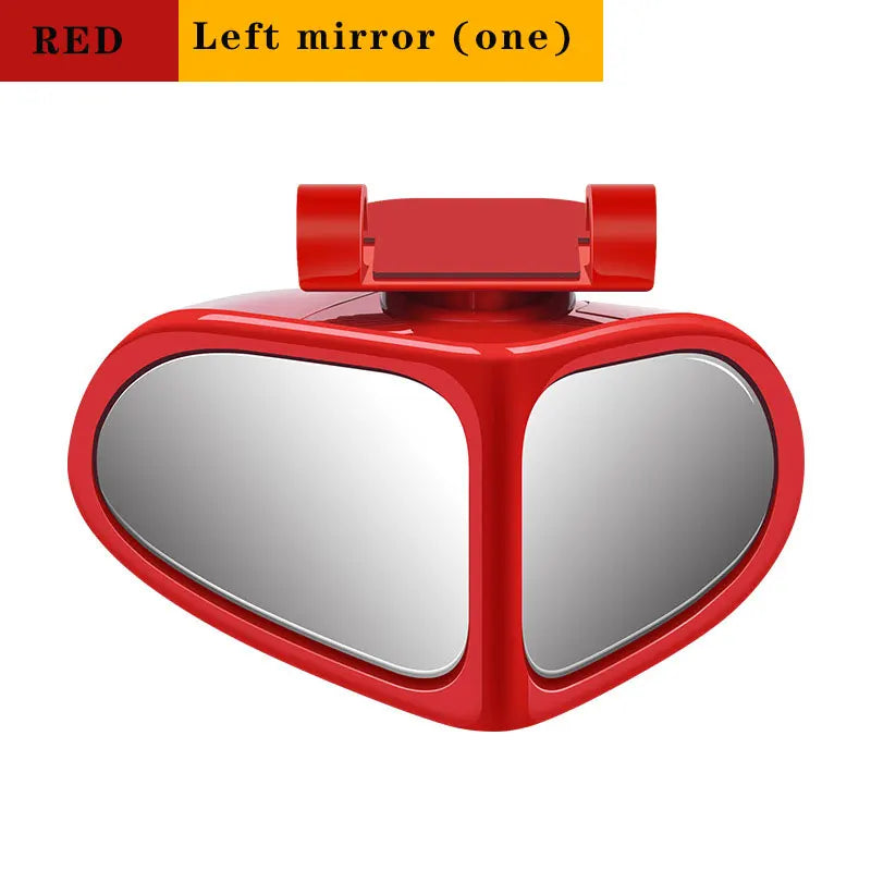 1 Pair 360 Degree HD Car Blind Spot Mirror Rotatable Adjustable Wide Angle Exterior Automobile Rear View Mirror Parking Mirrorb