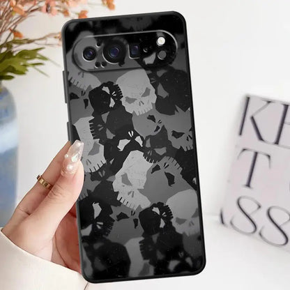 Camouflage Pattern Soft Shell Case for Google Pixel 8a 6a 7a 6 7 8 Pro 9a 10 9 Pro XL