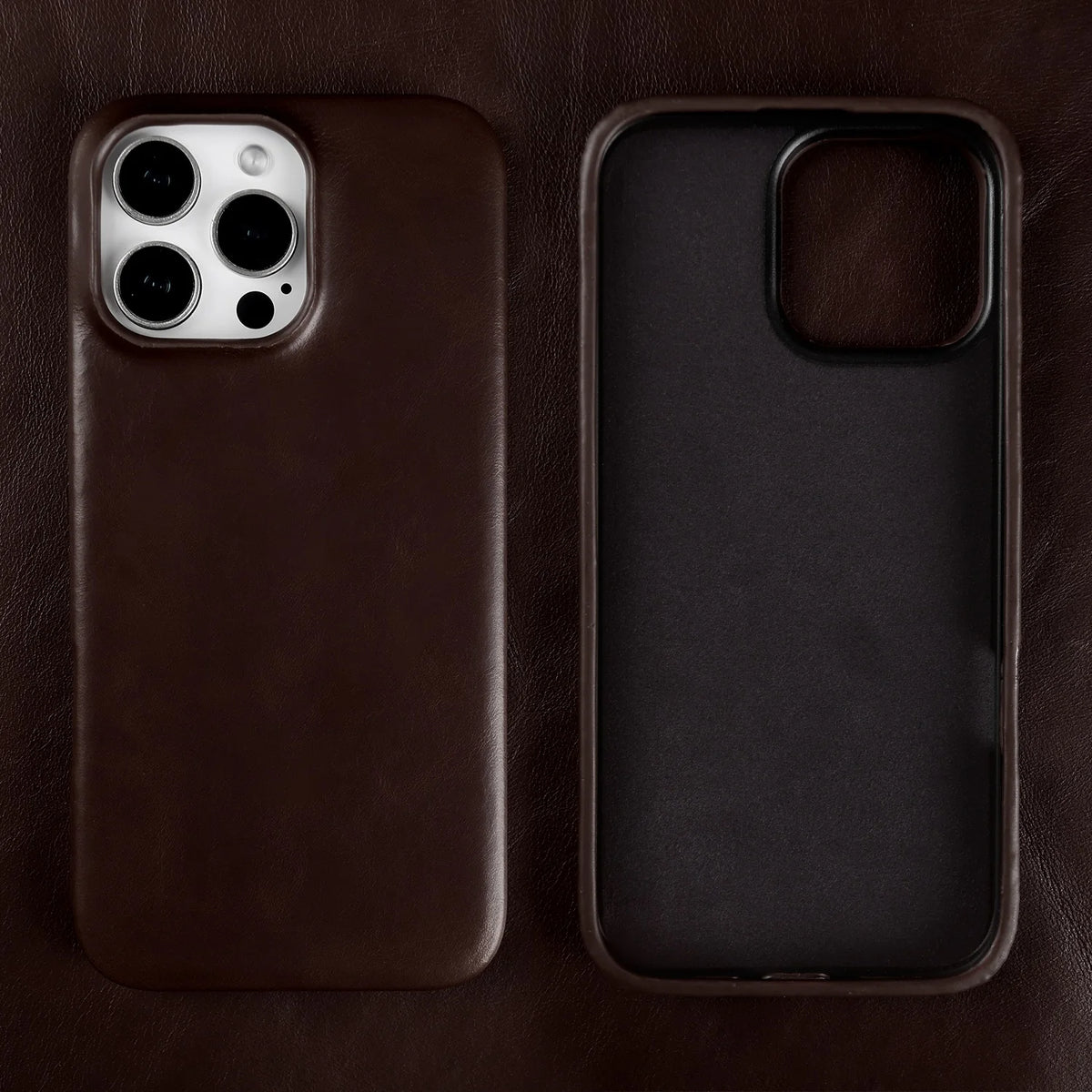 Retro For Iphone 16 Pro Max 15pro 14 13 11 Case Luxury Genuine Leather Cases for iphone15 Vintage Back Cover Phone Cases Fundas