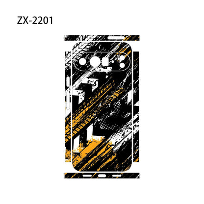 Skin Wrap Sticker for Google Pixel 10 9 8 7 6 Pro Back Screen Protector Film Cover Case Macaroon Wrap Matte Sticker