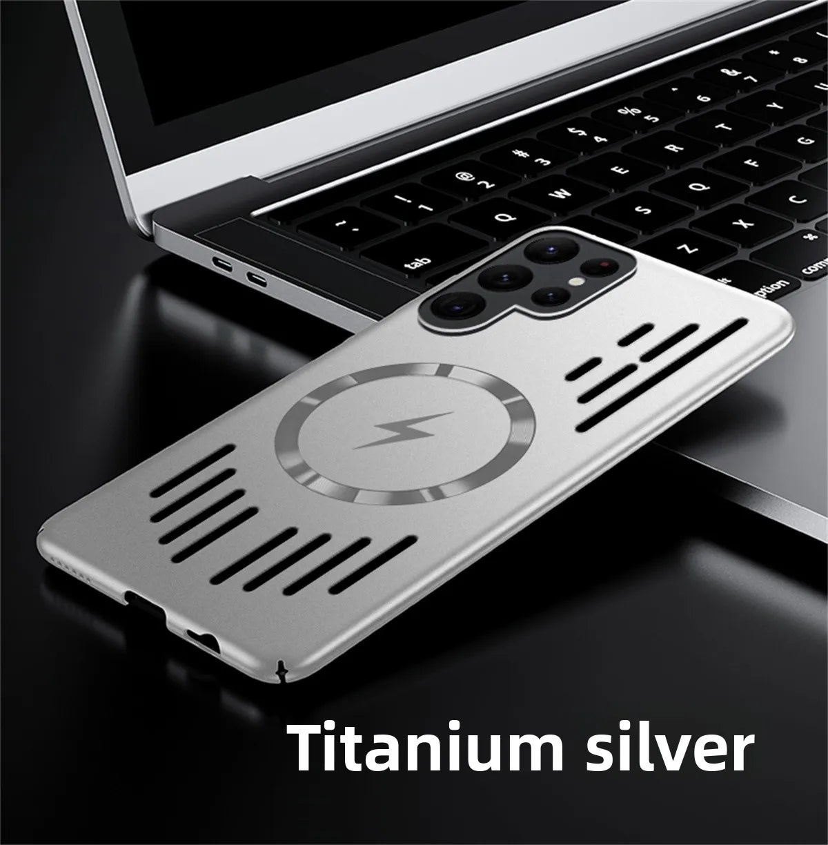 Heat Dissipation Magnetic Phone Case for Samsung Galaxy S25 FE Edge S26 S24 Ultra S23 S22 Plus for Magsafe Hard PC Back Cover
