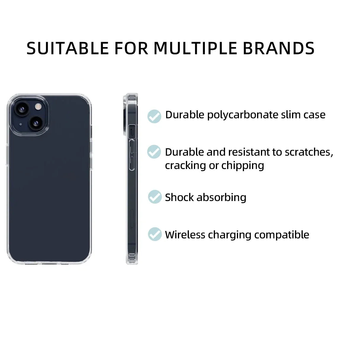 Customized Transparent Soft Phone Case for iPhone 17 16 15 14 13 12 Pro Max Plus Soft Cover Personalized Design DIY Photo