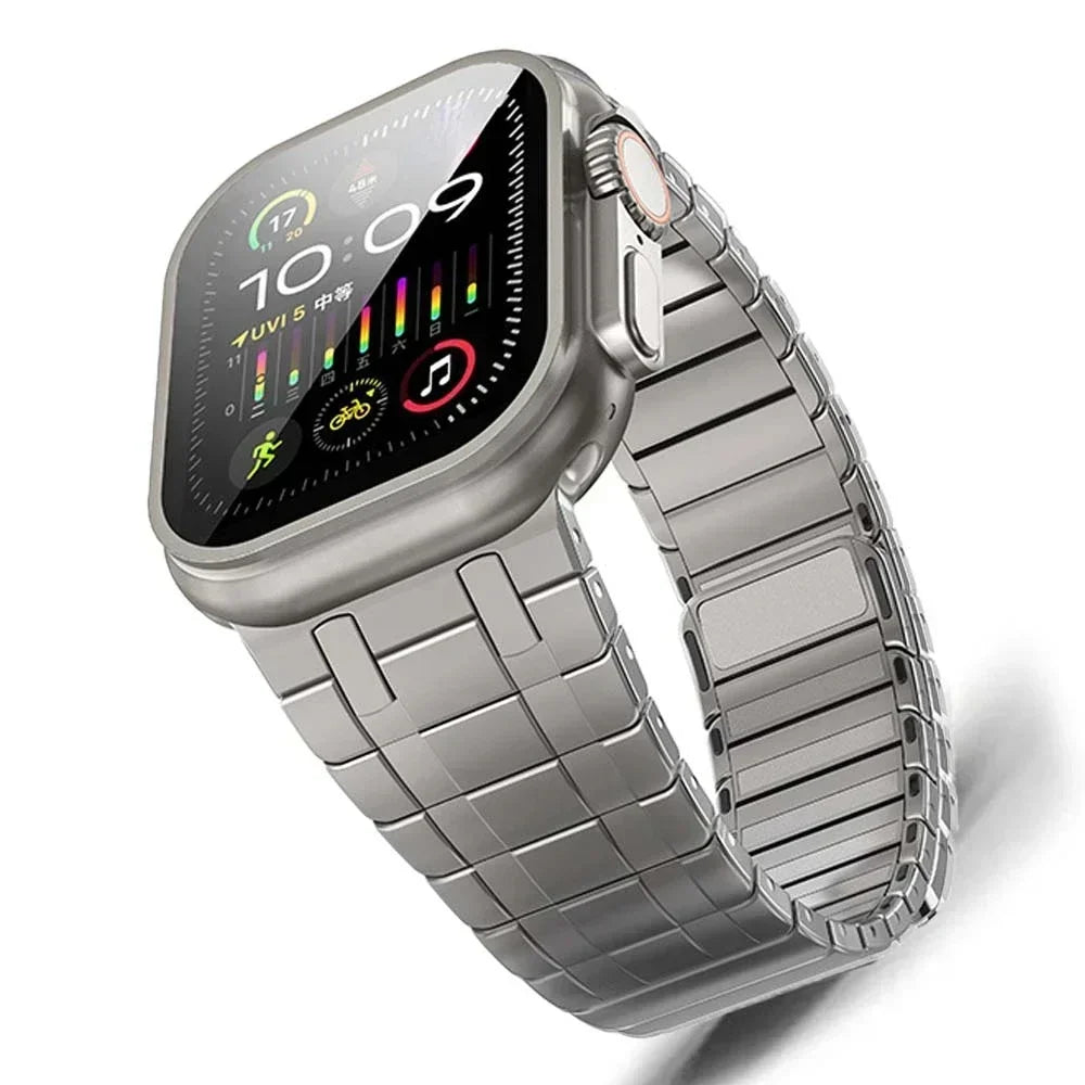 Stainless Steel Magnetic Band for Apple Watch Ultra 2 49mm iWatch Series 9 8 7 6 5 4 SE 45mm 44mm 42mm Loop Bracelet