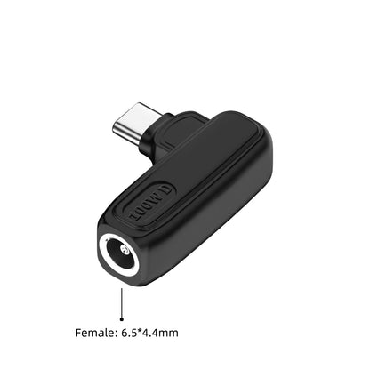 65W 100W DC Universal Laptop Charger to USB C Type C PD Trigger Power Adapter Connector Converter for MacBook Xiaomi Samsung