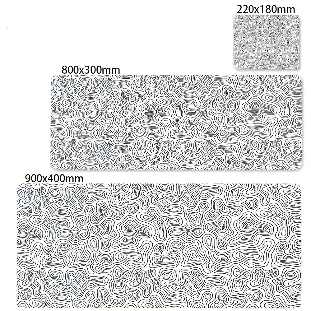 Strata Liquid Desk Mat Large Gaming Mouse Pad Non-Slip Rubber Game XXL Mouse Mat Computer Keyboard Mats Pad Big Mousepad 900x400