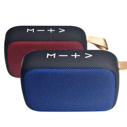 Fabric Speaker Bluetooth Wireless Connection Portable Outdoor Sports Audio Stereo Support Tf Card Mobile Phone Universal