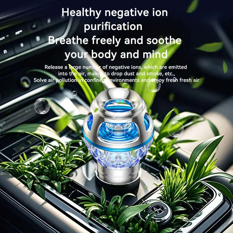 Car air purifier  Compact and convenient car fresh air purifier