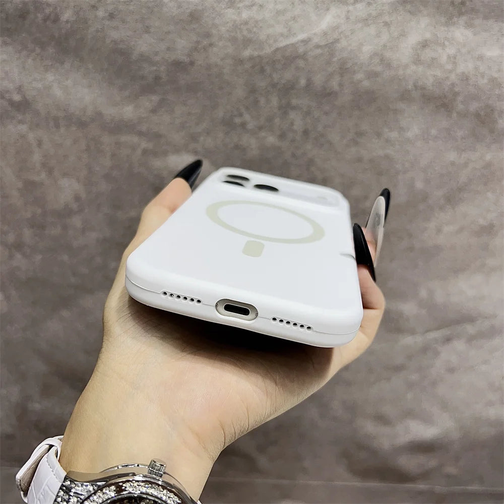 Luxury Official Original Silicone For Magsafe Magnetic Case For iPhone 17 Air 16 15 14 13 12 11 17 Pro Max Must Haves Cover