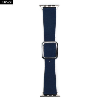 URVOI Finewoven Band for Apple Watch ultra 2 Series 10 9 8 7 6 Modern design buckle strap for iWatch magnetic closure wristband