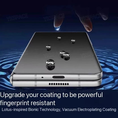 Matte Frosted HD Clear Hydrogel Film For iPhone Duo 7.6" Inner External Front Back Soft TPU Screen Protector Anti Fingerprint