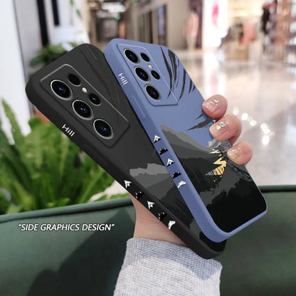 Relaxed Mind Phone Case For Samsung Galaxy S25FE  S24 S23 S22 S21 S20 S10 S10E S9 Ultra Plus FE Note 20 Ultra 10 9 Plus Cover