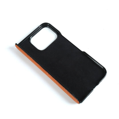 For Google Pixel 9 Pro Fold Case Genuine Leather Cover Pixel 10 Pro Fold Capa Protective Etui Back Coque Carcasa Without Front