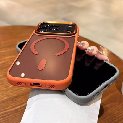 Clear Magnetic Phone Case for iPhone 18 Pro 11 12 13 16 17 ProMax Air 14 15 For Magsafe Luxury Wireless Charging Protector Cover