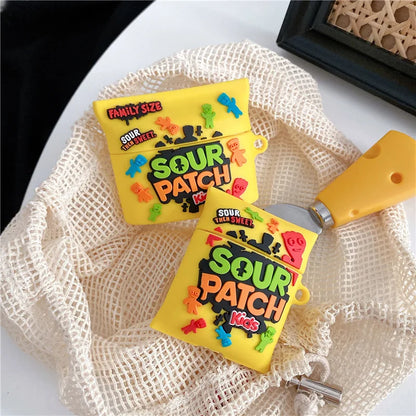 3D Candy Silicone Earphone Case For Airpods 4 2024 Cute Cartoon Snacks Box Cover For Airpods 1 2 Pro 2 Cover For Airpods 3 2021