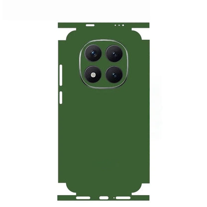 Plain Color Pattern Matte Film Skin Phone Back+Sides Sticker For XIAOMI Redmi Note 15 14 13 Pro Full CoverWrap