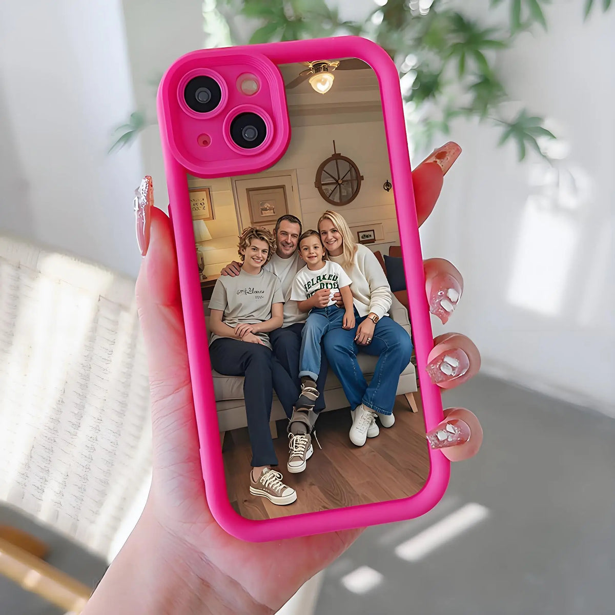 DIY Adamantium Customized Photo Phone Soft Case for iPhone 16 15 14 13 12 11 Pro Max SE 2020 2022 XS XR Plus Protective Cover