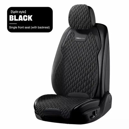 SEAMETAL Four Seasons Car Seat Cover Front Rear Car Seat Cushion Airbag Compatible Seat Protector Breathable Car Accessories