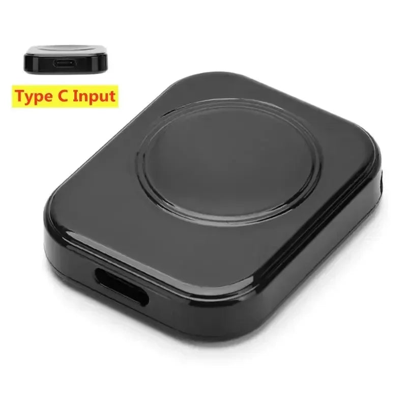 Fast Magnetic Watch Wireless Charger For Apple Watch Ultra 3 2 1 Series 9 8 7 6 SE Charger Dock Adapter Type C Portable Charger