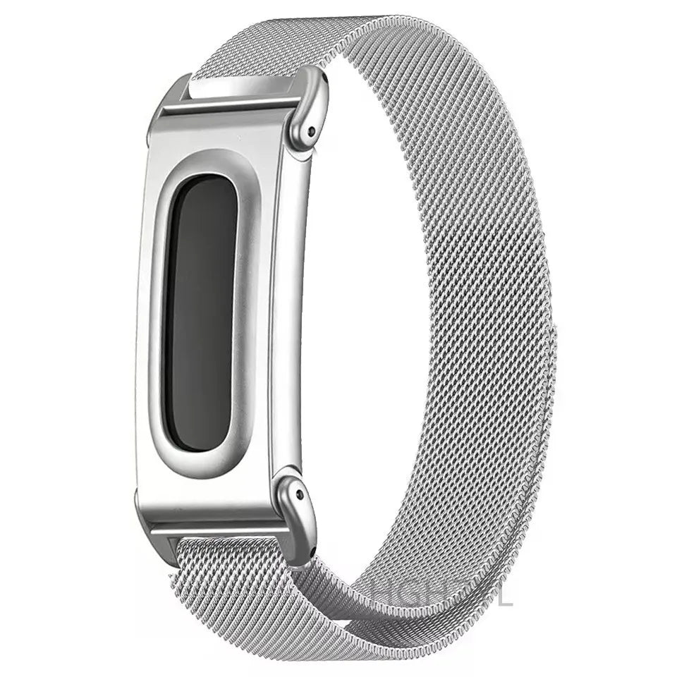 Metal Watch Strap For Google Fitbit Air Magnetic Samrt Wristband Stainless Steel Replacement Bracelet  band