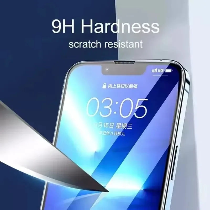 1/2/3Pcs HD Glass Screen Protector for iPhone 16 15 14 13 12 11 Pro Max Full Screen Tempered Glass Protection for iPhone