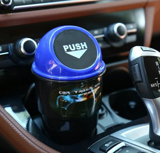 Car Trash Can Car Door Seat Back Garbage Storage Fashion Creative Water Cup Holder Storage Bucket