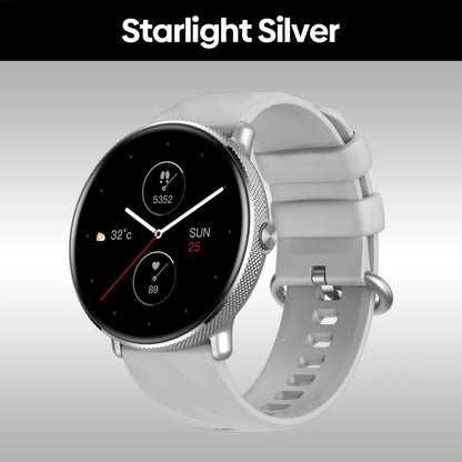 Zeblaze GTR 3 Pro Voice Calling Smart Watch 1.43" AMOLED Display 316L Stainless Steel Frame Fitness Tracking Smartwatch