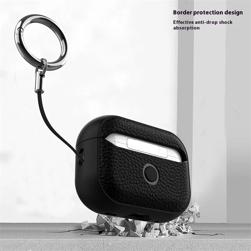 Luxury Soft TPU Earphone Case for Airpods Pro 3 2 2nd Generation Air Pods 5 4 1 3rd Pro3 Pro2 Gen Headphone Cover with Strap