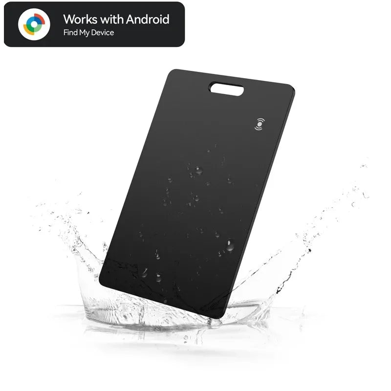 Wallet Finder For Android, Wallet Tracker Card Google App, Wireless Rechargeable Item Locator, Ip68 Smartcard Tracker Tag