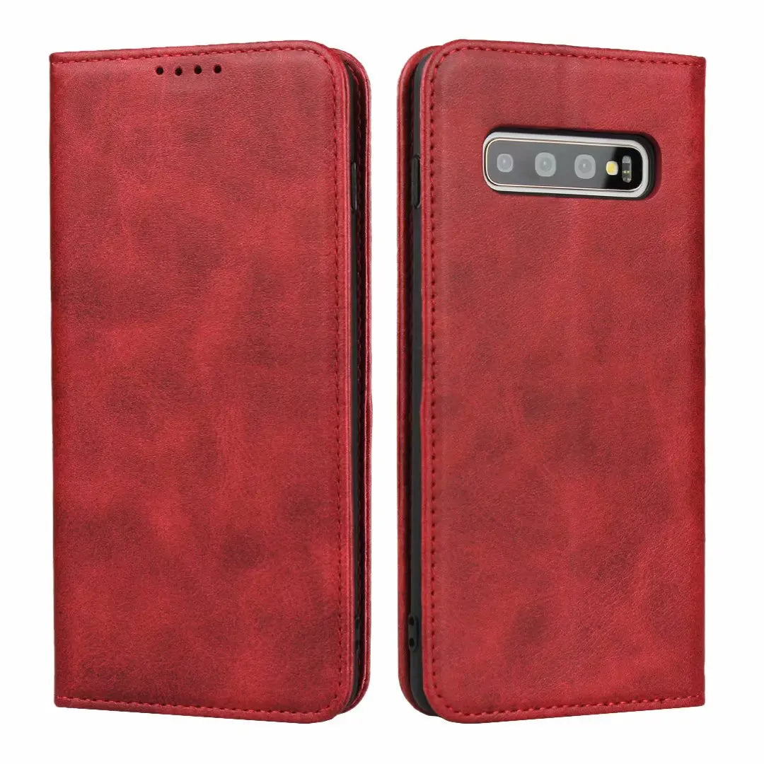 Leather case for Samsung Galaxy S10 / S10E / S10 Plus 5G Flip case card holder Holster Magnetic attraction Cover Wallet Case