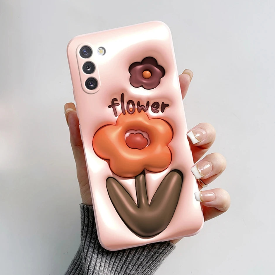 Mobilie Phone Case For Samsung Galaxy Note10 Cute Cartoon Soft Silicone Back Cover For Samsung Galaxy Note 10 Phone Case Bumpers