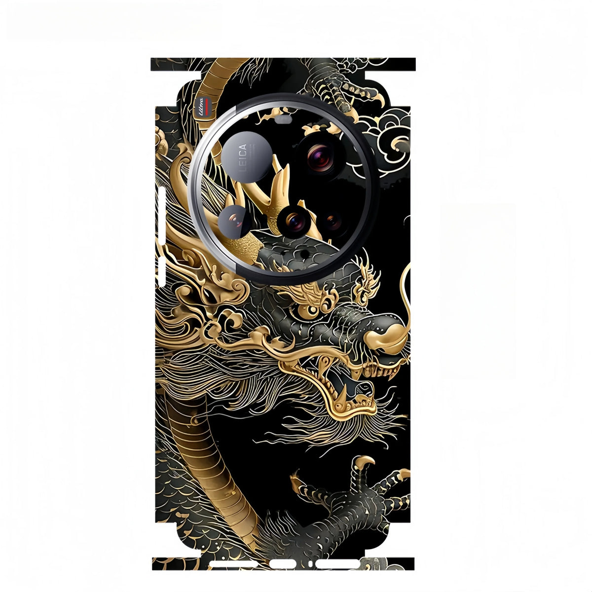 Colorful Pattern Matte Film Skin Phone Back+Sides Sticker For XIAOMI 15 14 13 Ultra 14 Pro Full CoverWrap
