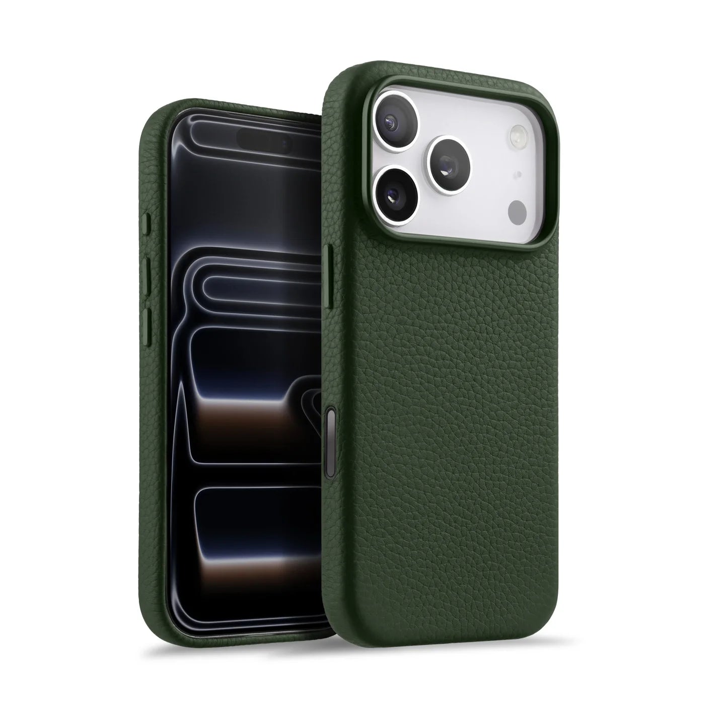 Melkco 100% Genuine Leather Case For iPhone 17 Pro Max Air MagSafe Cover with Camera Butto protective luxury Cow Magnetic cases