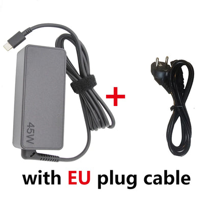 20V 2.25A 45W Type USB C For Lenovo AC Laptop Charger Chromebook C330 00HM666 Series ThinkPad T480 Yoga 720S-13IKB 720S-13ARR