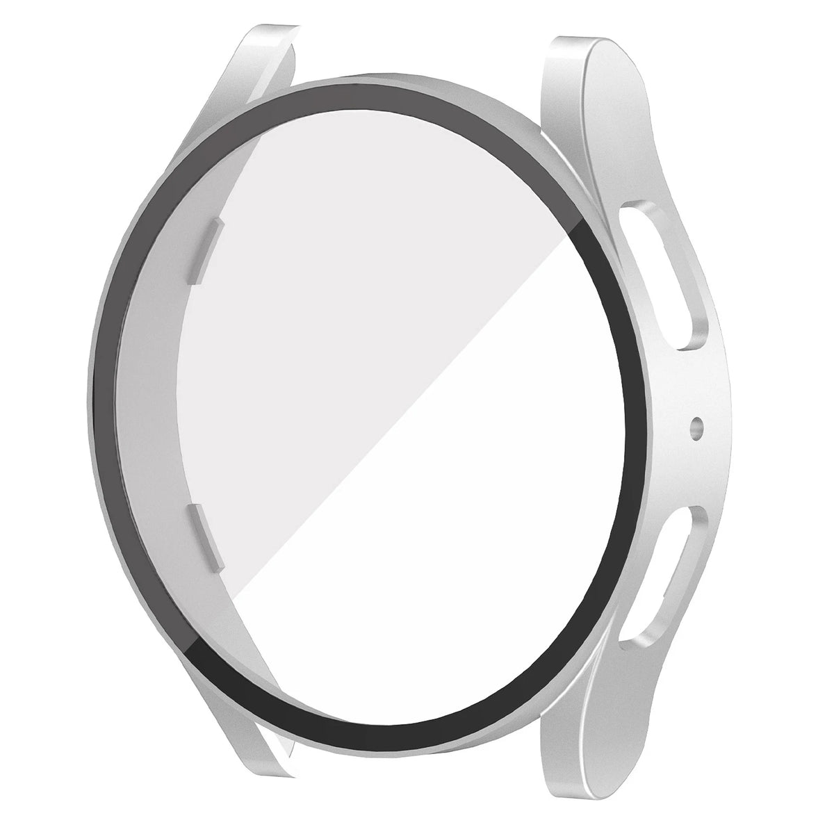 Glass+Case for Samsung Galaxy Watch 7 6 5 4 44mm 40mm Cases All Around Coverage Protective Bumper for Galaxy Watch 7 Accessories