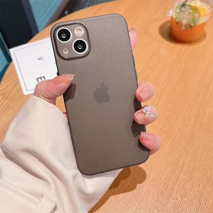 Ultra-Thin Matte Soft Transparent Case For iPhone 17 16 15 14 13 12 11 Pro Max X XS Max XR Plus SE Mini TPU Slim Cooling Cover