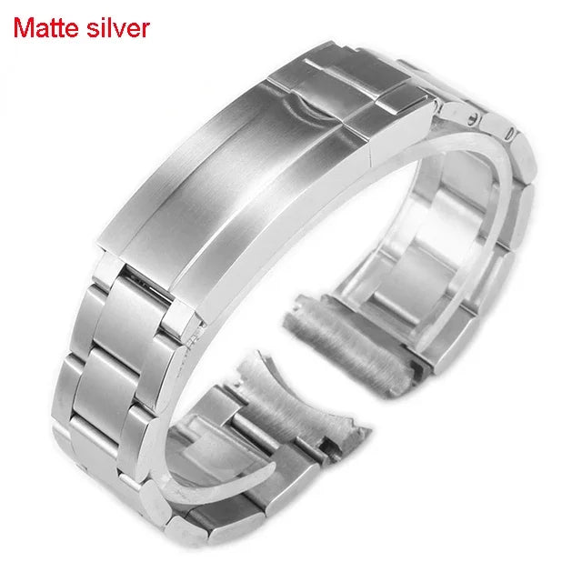 20mm 21mm 904L Stainless Steel Watch Band for Rolex SUBMARINER DAYTONA SUP GMT Men's Oyster Watch Bracelet Metal Strap