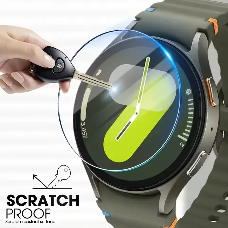 1-5PCS Premium Tempered Glass For Samsung Galaxy Watch Ultra 47mm Easy Install Screen Protector on Galaxy Watch7 40mm 44mm Glass