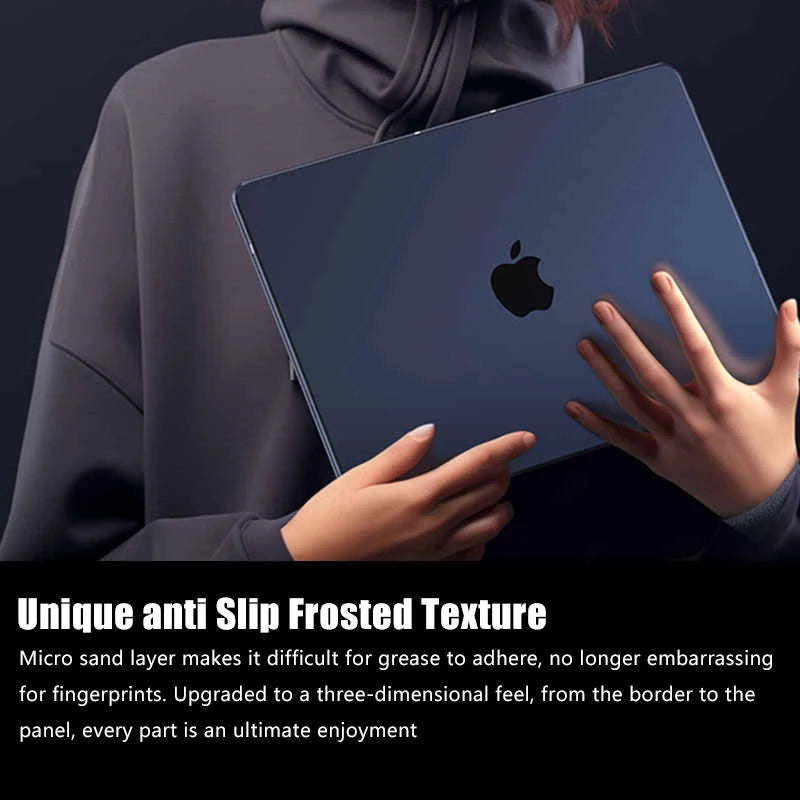 Ultra Thin 2025 M5 Laptop Case For MacBook Air 13 15.3 13.6 Case M4 M2 M3 Funda Macbook Pro 13 M1 14.2 16 16.2 Case 2026 Neo A18
