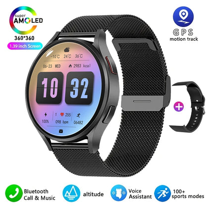 Smart Watch GPS Track Smart Watches For Men Women Sport Heart Rate Bluetooth Call NFC IP68 Waterproof Compass Smartwatch 7 Mini