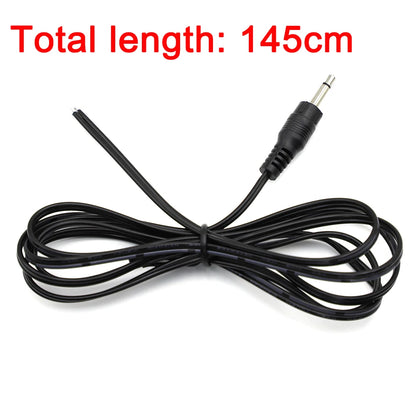 1/5/10pcs 3.5mm Mono Stereo Headset Male Plug with Cable 2 Pole 3.5 mm Audio Jack Adapter AUX Connection Cable DIY
