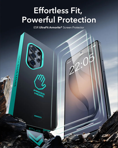 ESR for Samsung S26 Ultra UltraFit Armorite®️ Screen Protector 3PCS HD Clear/Privacy Phone Film for Galaxy S26 Ultra