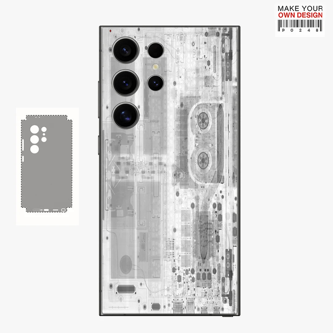 NewDecal Skin For Samsung  S26 S25 S23 Ultra Plus Back Screen Protector Film Full Cover Wrap S25 Anti-scratch Durable Sticke