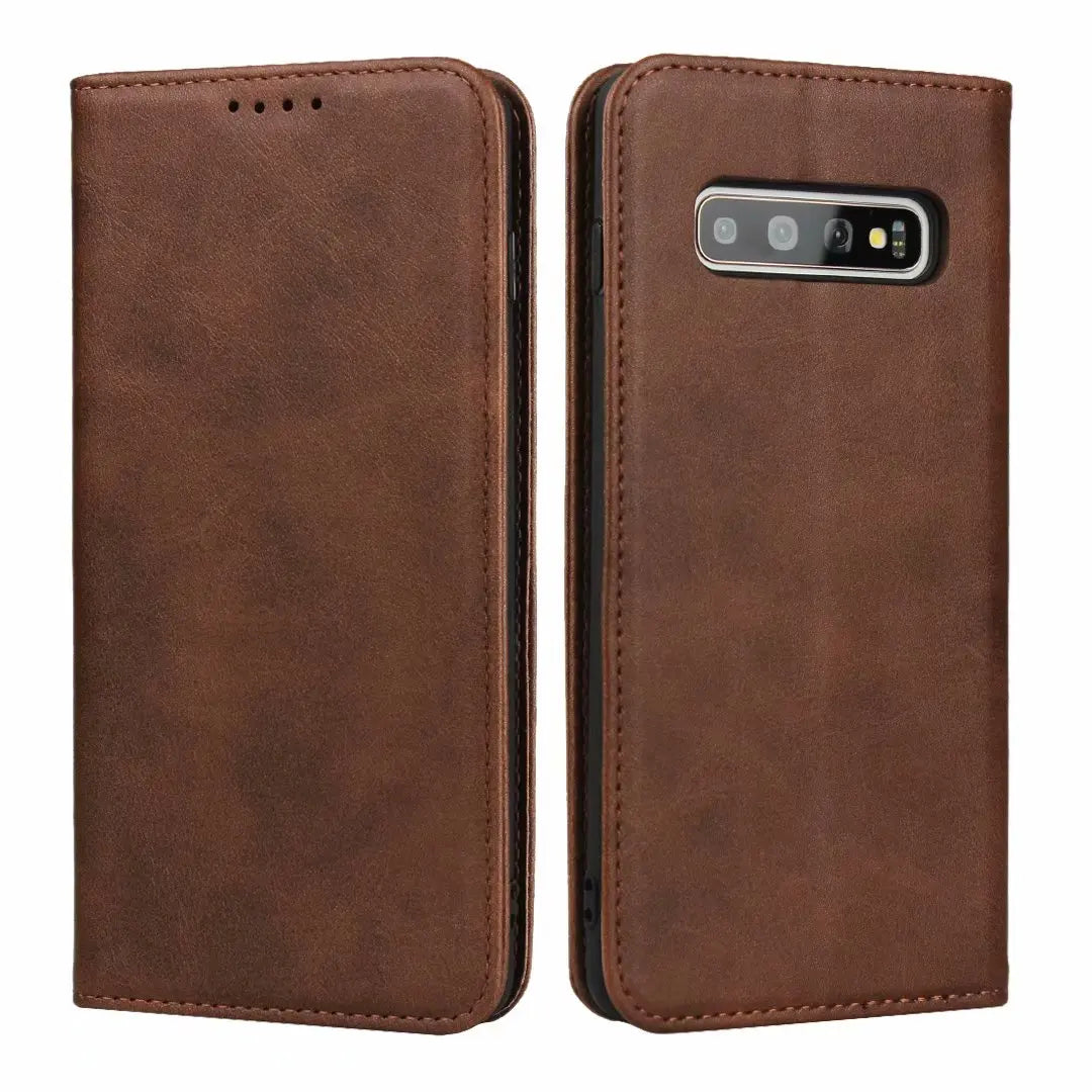 Leather case for Samsung Galaxy S10 / S10E / S10 Plus 5G Flip case card holder Holster Magnetic attraction Cover Wallet Case