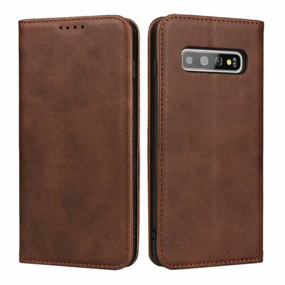 Leather case for Samsung Galaxy S10 / S10E / S10 Plus 5G Flip case card holder Holster Magnetic attraction Cover Wallet Case