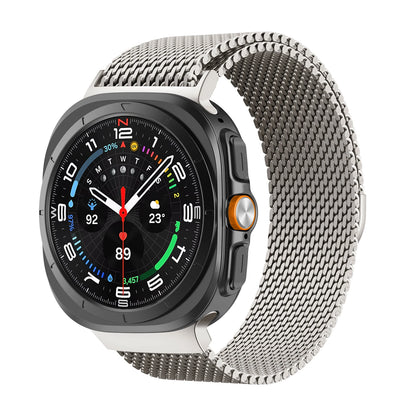 Thick Milanese Loop for Samsung Galaxy Watch Ultra strap 47mm Stainless Steel Magnetic Bracelet Galaxy Watch 7 ultra band 47 mm