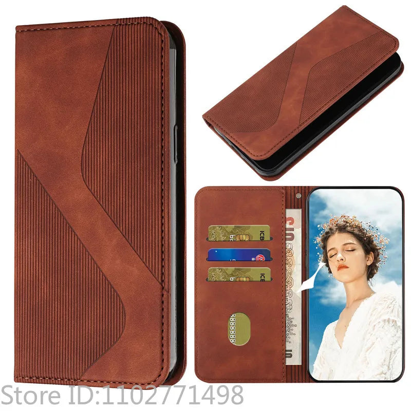 S10+ Luxury Wallet Flip Cover Phone Case For Samsung Galaxy S10E S10 Plus Lite G973F Magnetic Shockproof Leather Cases Fundas