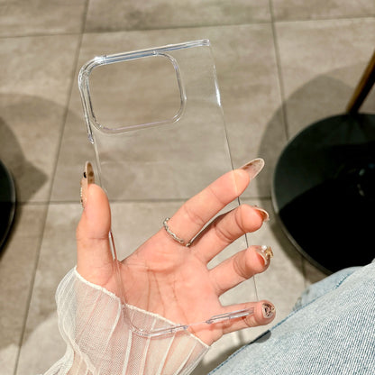 Transparent Hard Plastic Cover Case For Google Pixel 10 9 Pro Fold