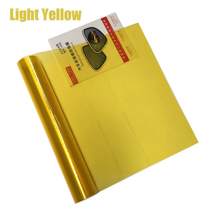Car Stickers Car Light Film Smoke Fog Light Headlight Taillight Tint Vinyl Film Sheet Stickers Waterproof Body Film Auto Styling