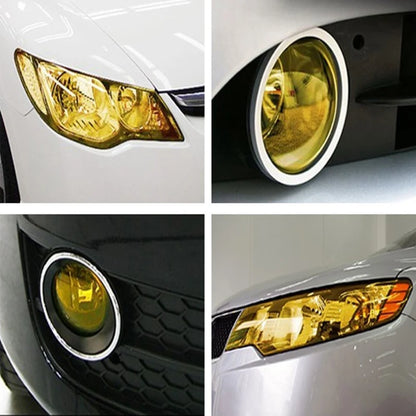 30x60cm Car Headlight Taillight Tint Vinyl Film Sticker Waterproof Sheet Fog Light Rear Lamp Matt Smoke Films Auto Accessories